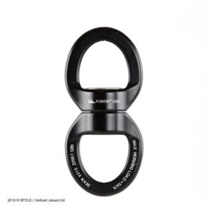 Fusion Swivel- Round 36kN- Black